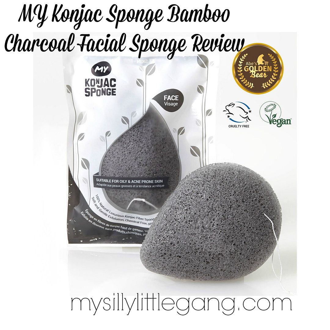 Konjac Sponge Review konjacsponge My Silly Little Gang